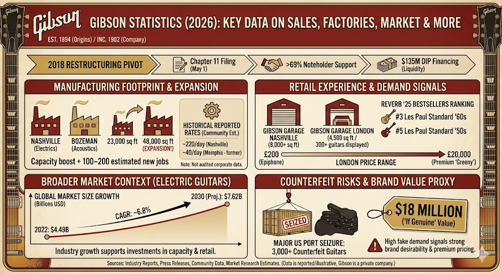 gibson statistics